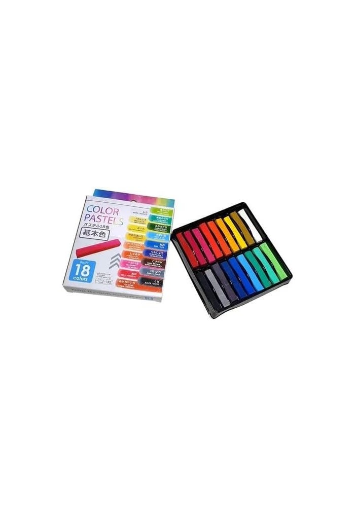 DAISO Pastel Colors Set of 18 - Basic Shades for Art and Creative Projects - Image 3